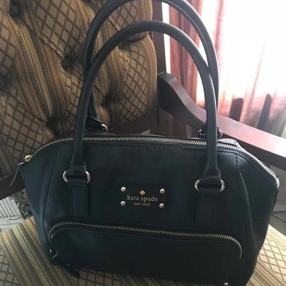 kate spade Handbags - Black authentic Kate Spade black handbag